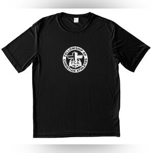 SPORT-TEK Men’s Fellowship of Christian Athletes FCA T-Shirt Black/White Medium